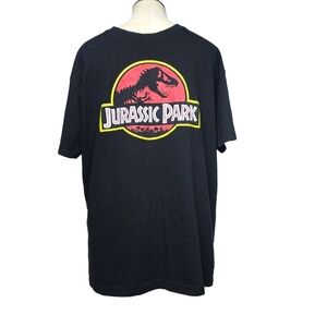 Jurassic World Jurrasic Park Print Short Sleeve Crewneck Graphic T Shirt L